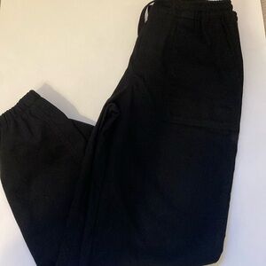 Black linen pants from the Gap